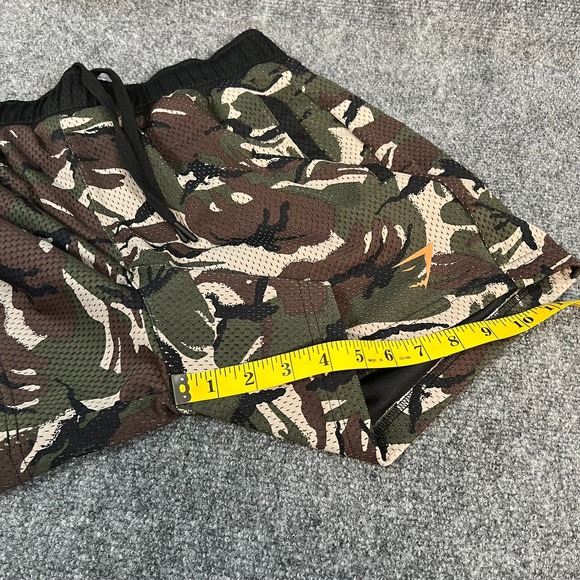 Men's Gymshark Lifting Club Camo Printed Mesh 5" Shorts Size M Gym Workout - Picture 12 of 15